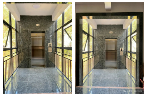 电梯连廊侯梯厅